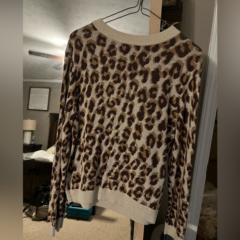 Size Small Cheetah Sweater